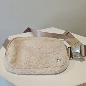 lululemon athletica Cream Belt Bag